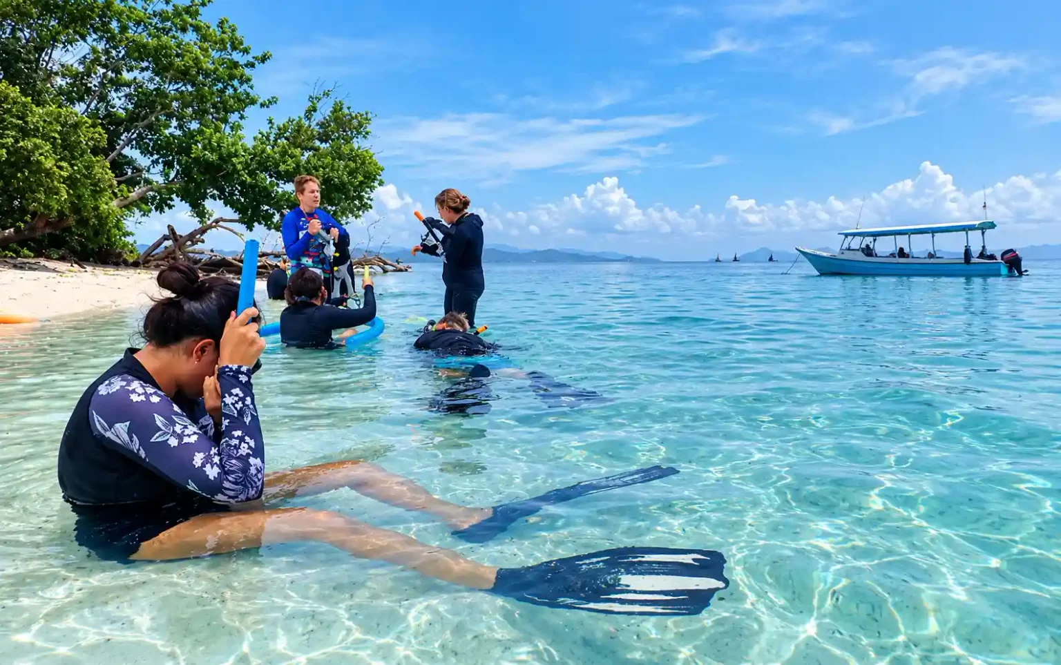 Beginner-friendly snorkeling experience around Gili Trawangan